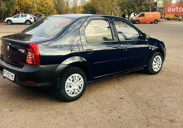 Синий Рено Логан, объемом двигателя 1.39 л и пробегом 218 тыс. км за 4500 $, фото 4 на Automoto.ua