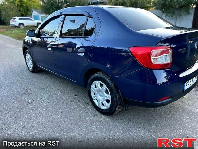 Синий Рено Логан, объемом двигателя 1.6 л и пробегом 218 тыс. км за 5900 $, фото 1 на Automoto.ua