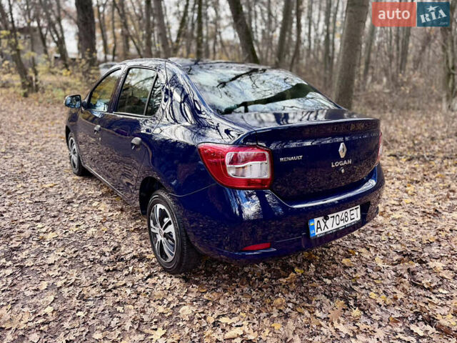 Синий Рено Логан, объемом двигателя 1.46 л и пробегом 132 тыс. км за 6450 $, фото 3 на Automoto.ua