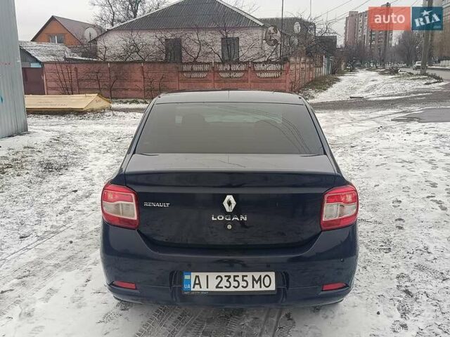 Синий Рено Логан, объемом двигателя 1.6 л и пробегом 181 тыс. км за 6300 $, фото 11 на Automoto.ua