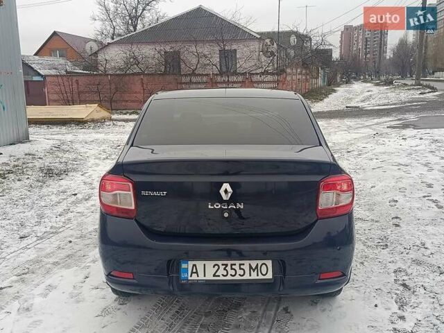 Синий Рено Логан, объемом двигателя 1.6 л и пробегом 181 тыс. км за 6300 $, фото 14 на Automoto.ua