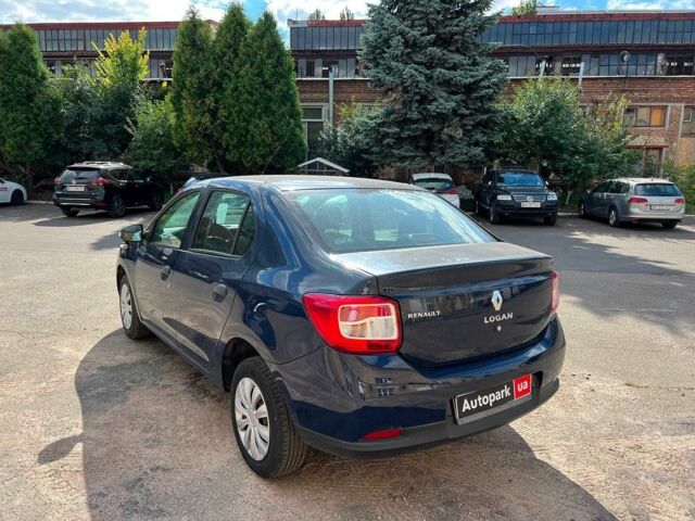 Синий Рено Логан, объемом двигателя 1.6 л и пробегом 132 тыс. км за 5990 $, фото 6 на Automoto.ua