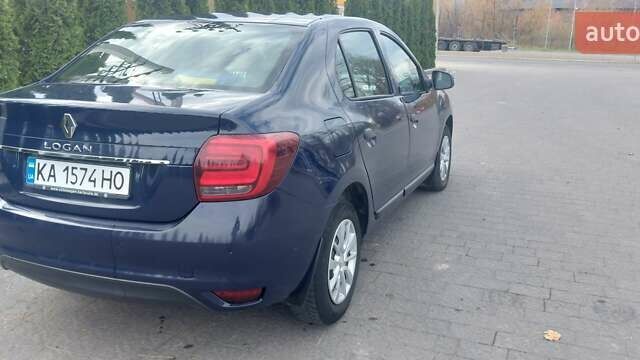 Синий Рено Логан, объемом двигателя 1.46 л и пробегом 192 тыс. км за 7300 $, фото 4 на Automoto.ua