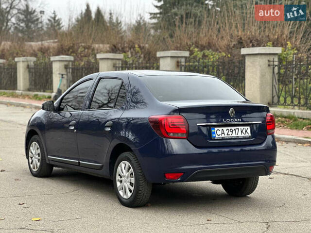 Синій Рено Логан, об'ємом двигуна 1 л та пробігом 98 тис. км за 5400 $, фото 29 на Automoto.ua