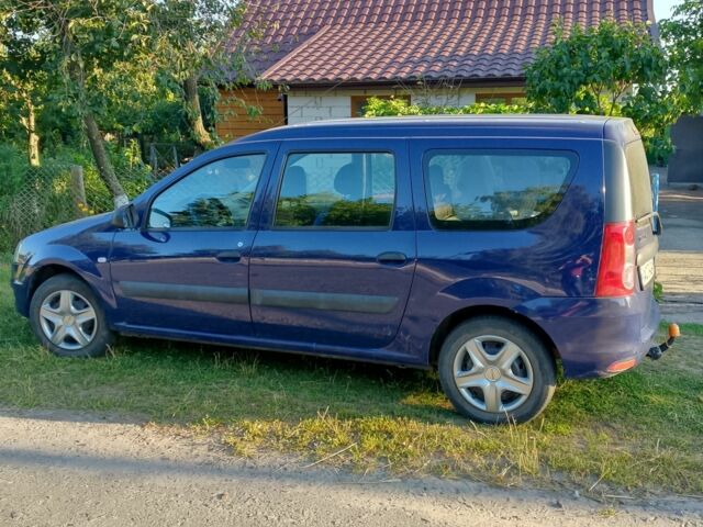 Синий Рено Логан, объемом двигателя 1.4 л и пробегом 212 тыс. км за 4800 $, фото 8 на Automoto.ua