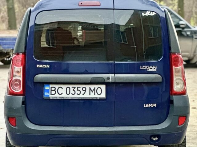 Синій Рено Логан, об'ємом двигуна 1.6 л та пробігом 200 тис. км за 5200 $, фото 4 на Automoto.ua