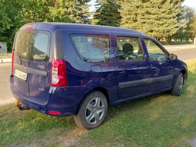 Синий Рено Логан, объемом двигателя 1.4 л и пробегом 212 тыс. км за 4800 $, фото 11 на Automoto.ua