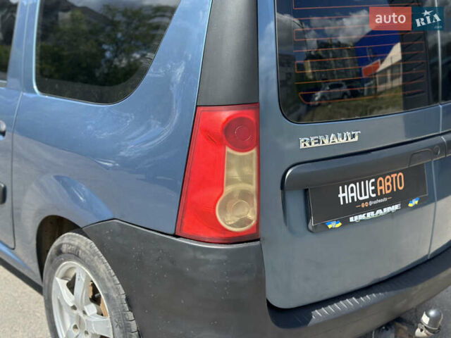 Синій Рено Логан, об'ємом двигуна 1.46 л та пробігом 266 тис. км за 5700 $, фото 12 на Automoto.ua