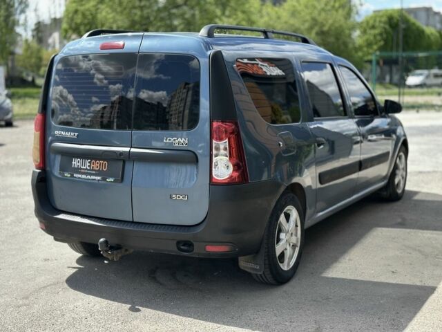 Синий Рено Логан, объемом двигателя 1.5 л и пробегом 245 тыс. км за 5700 $, фото 8 на Automoto.ua