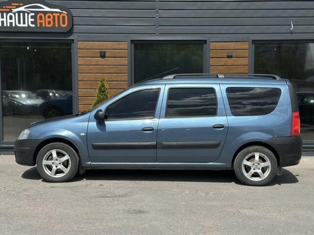 Синий Рено Логан, объемом двигателя 1.5 л и пробегом 245 тыс. км за 5700 $, фото 4 на Automoto.ua