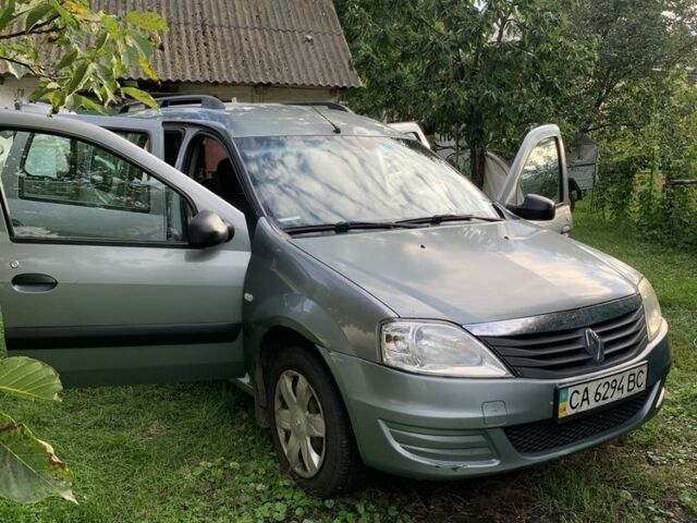 Синий Рено Логан, объемом двигателя 1.6 л и пробегом 183 тыс. км за 4300 $, фото 2 на Automoto.ua
