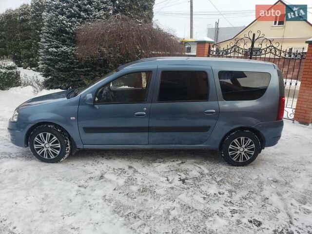 Синій Рено Логан, об'ємом двигуна 1.6 л та пробігом 298 тис. км за 4600 $, фото 4 на Automoto.ua