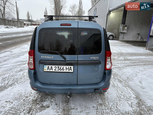 Синій Рено Логан, об'ємом двигуна 1.6 л та пробігом 168 тис. км за 4700 $, фото 3 на Automoto.ua