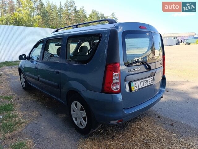 Синій Рено Логан, об'ємом двигуна 1.6 л та пробігом 261 тис. км за 5400 $, фото 3 на Automoto.ua
