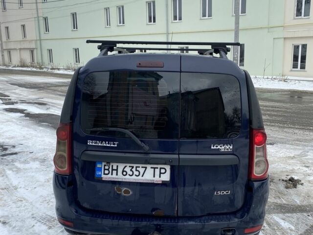 Синий Рено Логан, объемом двигателя 1.5 л и пробегом 388 тыс. км за 4300 $, фото 3 на Automoto.ua
