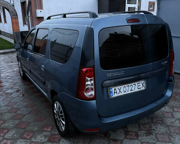 Синій Рено Логан, об'ємом двигуна 1.6 л та пробігом 245 тис. км за 4300 $, фото 7 на Automoto.ua