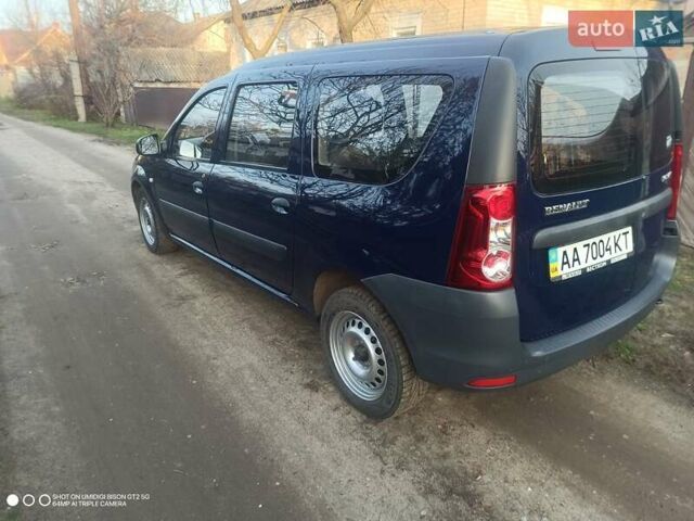 Синий Рено Логан, объемом двигателя 1.6 л и пробегом 86 тыс. км за 6000 $, фото 4 на Automoto.ua