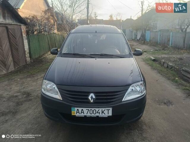 Синий Рено Логан, объемом двигателя 1.6 л и пробегом 86 тыс. км за 6000 $, фото 1 на Automoto.ua