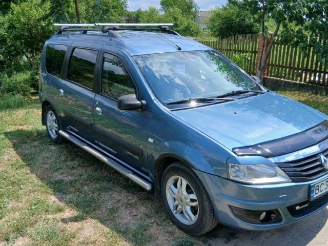 Синій Рено Логан, об'ємом двигуна 1.6 л та пробігом 320 тис. км за 5010 $, фото 2 на Automoto.ua