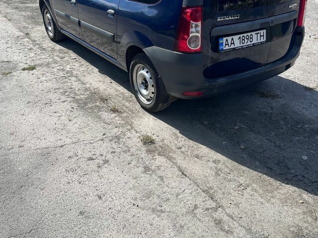 Синій Рено Логан, об'ємом двигуна 1.6 л та пробігом 353 тис. км за 4200 $, фото 7 на Automoto.ua