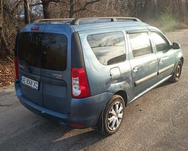 Синий Рено Логан, объемом двигателя 1.6 л и пробегом 112 тыс. км за 5200 $, фото 4 на Automoto.ua