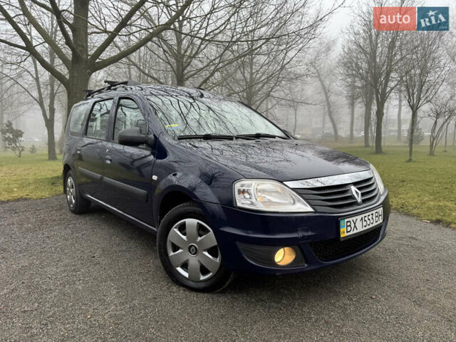 Синий Рено Логан, объемом двигателя 1.6 л и пробегом 110 тыс. км за 6700 $, фото 12 на Automoto.ua