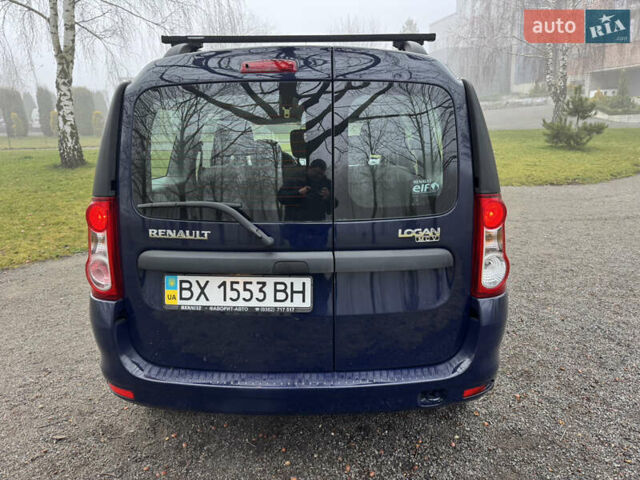 Синий Рено Логан, объемом двигателя 1.6 л и пробегом 110 тыс. км за 6700 $, фото 5 на Automoto.ua