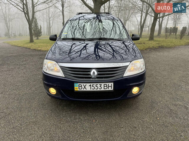 Синий Рено Логан, объемом двигателя 1.6 л и пробегом 110 тыс. км за 6700 $, фото 11 на Automoto.ua