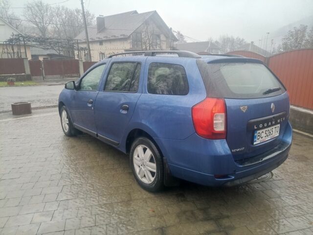 Синий Рено Логан, объемом двигателя 1.5 л и пробегом 289 тыс. км за 6350 $, фото 2 на Automoto.ua