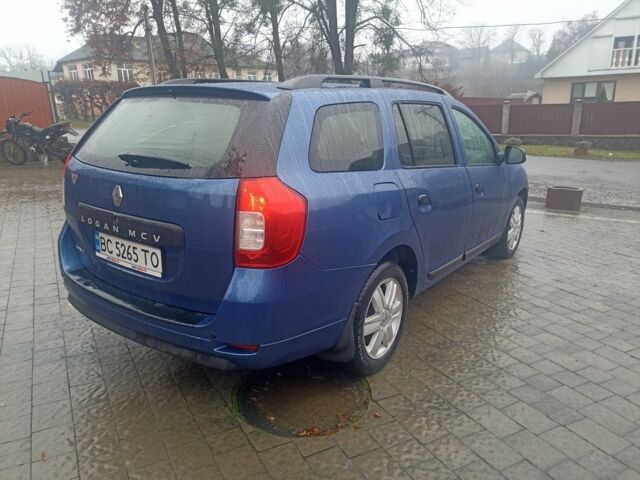 Синий Рено Логан, объемом двигателя 1.5 л и пробегом 289 тыс. км за 6350 $, фото 3 на Automoto.ua
