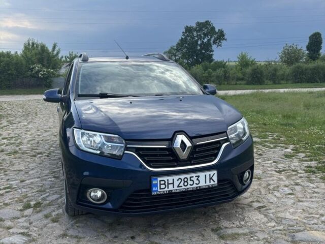 Синий Рено Логан, объемом двигателя 1.5 л и пробегом 102 тыс. км за 9300 $, фото 1 на Automoto.ua