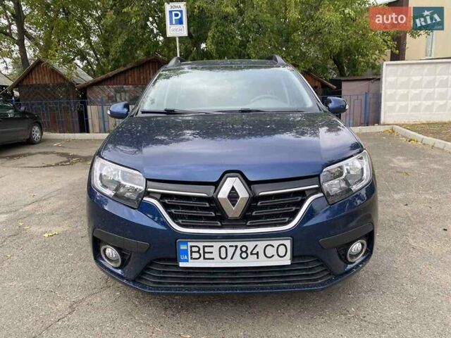 Синій Рено Логан, об'ємом двигуна 1.46 л та пробігом 90 тис. км за 9999 $, фото 1 на Automoto.ua