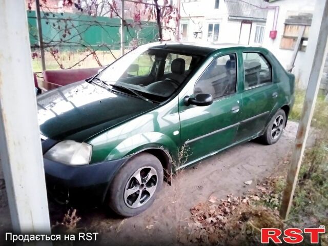 Зеленый Рено Логан, объемом двигателя 1.6 л и пробегом 280 тыс. км за 2000 $, фото 3 на Automoto.ua