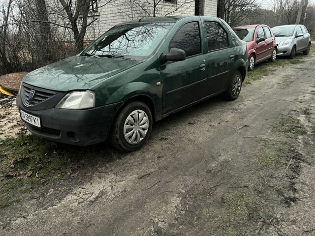 Зеленый Рено Логан, объемом двигателя 1.4 л и пробегом 305 тыс. км за 2300 $, фото 11 на Automoto.ua