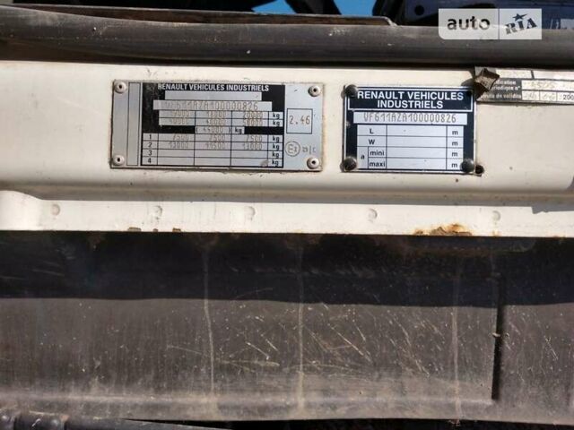 Білий Рено Магнум, об'ємом двигуна 12 л та пробігом 500 тис. км за 6500 $, фото 15 на Automoto.ua