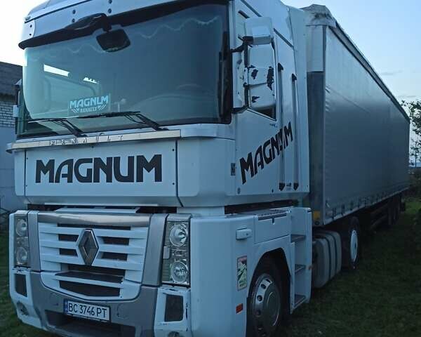 Білий Рено Магнум, об'ємом двигуна 12.8 л та пробігом 120 тис. км за 20000 $, фото 1 на Automoto.ua