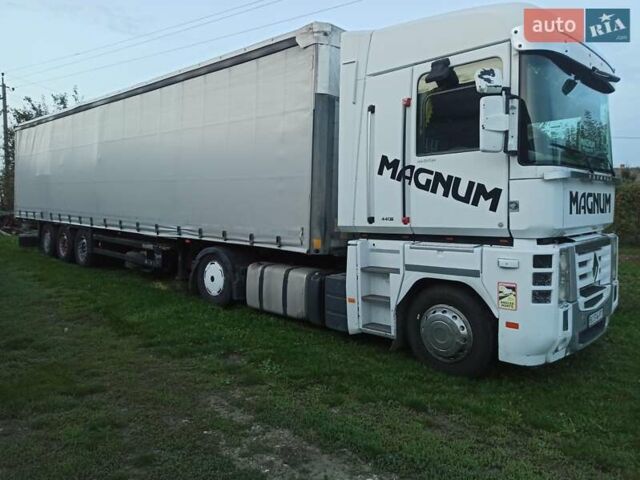 Білий Рено Магнум, об'ємом двигуна 12.8 л та пробігом 120 тис. км за 20000 $, фото 12 на Automoto.ua