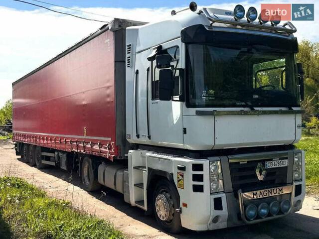Белый Рено Магнум, объемом двигателя 12.8 л и пробегом 1 тыс. км за 27000 $, фото 1 на Automoto.ua