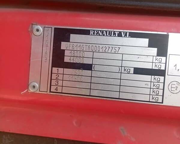 Красный Рено Магнум, объемом двигателя 11.93 л и пробегом 2 тыс. км за 7000 $, фото 8 на Automoto.ua