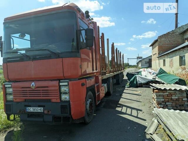 Червоний Рено Магнум, об'ємом двигуна 12 л та пробігом 400 тис. км за 4200 $, фото 1 на Automoto.ua