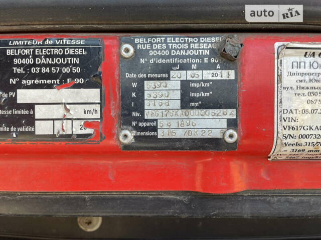 Красный Рено Магнум, объемом двигателя 12.78 л и пробегом 1000 тыс. км за 8500 $, фото 14 на Automoto.ua