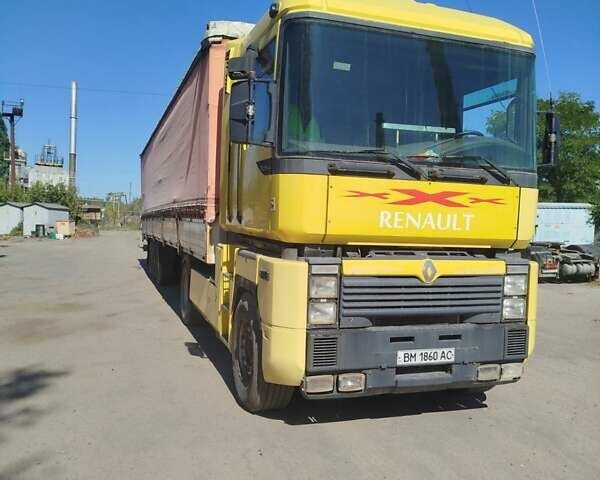 Желтый Рено Магнум, объемом двигателя 12 л и пробегом 2 тыс. км за 10000 $, фото 1 на Automoto.ua