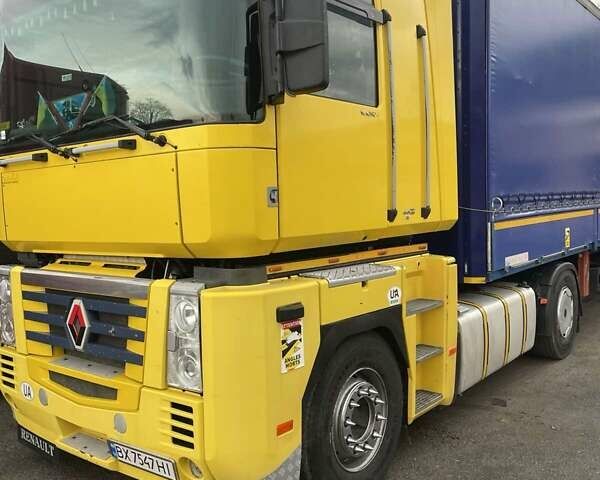 Желтый Рено Магнум, объемом двигателя 12.78 л и пробегом 1 тыс. км за 7999 $, фото 1 на Automoto.ua