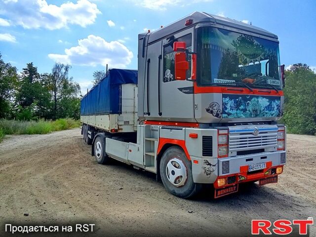Серый Рено Магнум, объемом двигателя 12 л и пробегом 260 тыс. км за 8000 $, фото 1 на Automoto.ua