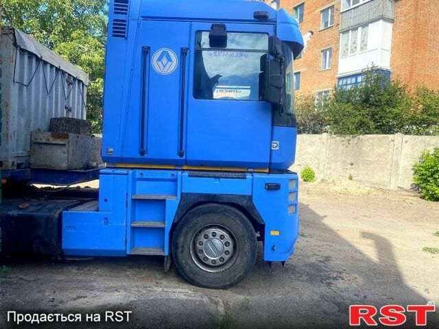 Синій Рено Магнум, об'ємом двигуна 12 л та пробігом 555 тис. км за 10000 $, фото 1 на Automoto.ua