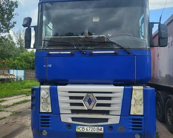 Синий Рено Магнум, объемом двигателя 12 л и пробегом 1000 тыс. км за 7350 $, фото 1 на Automoto.ua