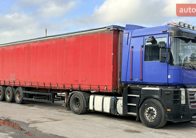 Синий Рено Магнум, объемом двигателя 12.9 л и пробегом 1000 тыс. км за 10000 $, фото 3 на Automoto.ua