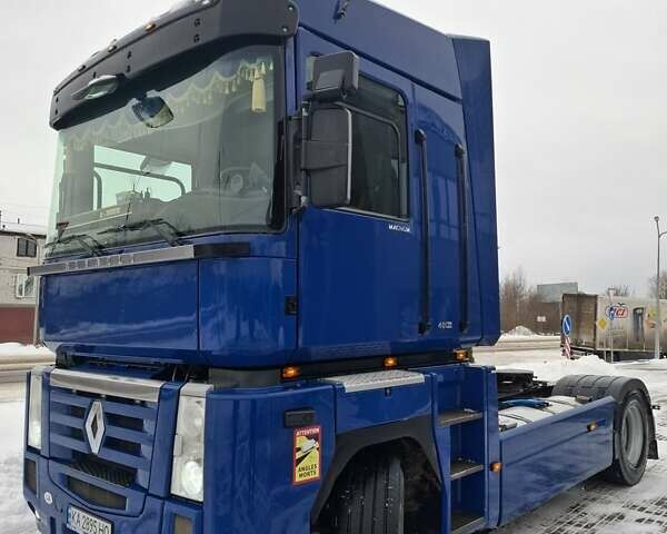 Синий Рено Магнум, объемом двигателя 12.8 л и пробегом 675 тыс. км за 17500 $, фото 1 на Automoto.ua