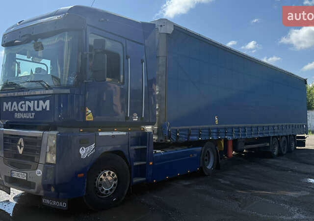 Синий Рено Магнум, объемом двигателя 12.8 л и пробегом 1 тыс. км за 14000 $, фото 1 на Automoto.ua