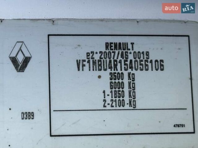 Білий Рено Мастєр, об'ємом двигуна 2.3 л та пробігом 49 тис. км за 19900 $, фото 82 на Automoto.ua